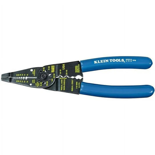 Klein Tools 1010 Long Nose Wire Cutter, Wire Crimper, Stripper and Bolt Cutter Multi Tool