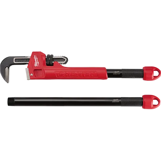MILWAUKEE CHEATER Steel Adaptable Pipe Wrench