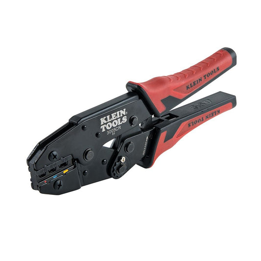 Klein Ratcheting Crimper, 10-22 AWG - Insulated Terminals